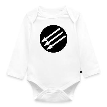 RASH - Organic Longsleeve Baby Bodysuit - white - Front