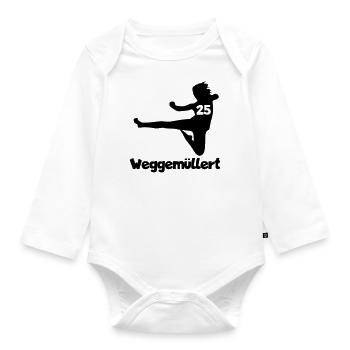 Thomas Müller - Organic Longsleeve Baby Bodysuit - white - Front