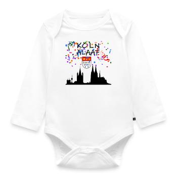 Cologne Alaaf , Carnaval de carnaval Dom Armants chemise - Body Bébé bio manches longues - blanc - Devant