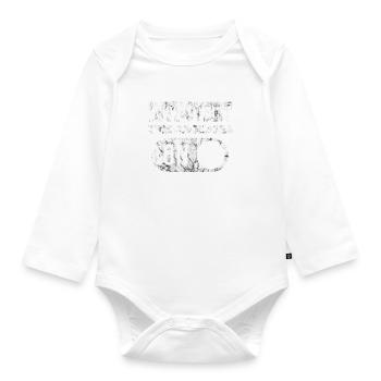 MODE INTROVERT Mode introverti! - Body Bébé bio manches longues - blanc - Devant