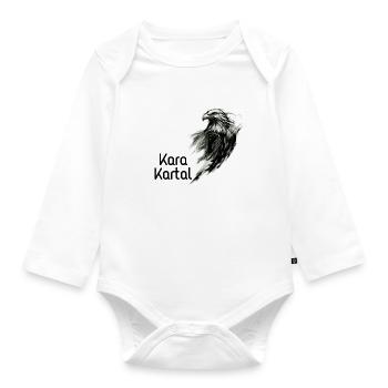 Kartal - Body Bébé bio manches longues - blanc - Devant