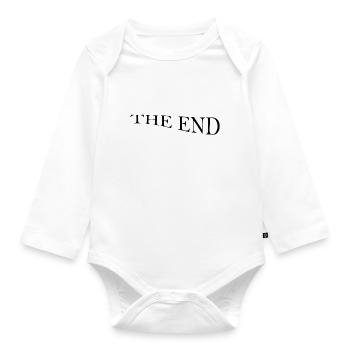 This is the end, my only friend, the end. - Organic Longsleeve Baby Bodysuit - white - Front