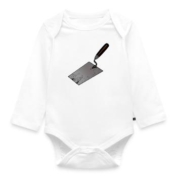 Maurer Kelle - Baby Bio-Langarm-Body - Weiß - Vorne