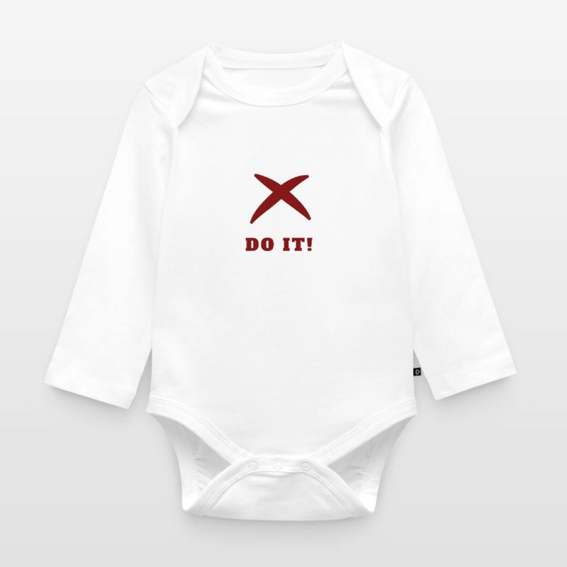 Could Would Could Do It Could Should Do It Organic Longsleeve Baby Bodysuit