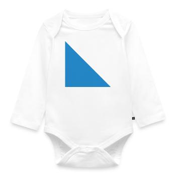 Zurich Zurich Coat of Arms City of Canton of Switzerland - Organic Longsleeve Baby Bodysuit - white - Front
