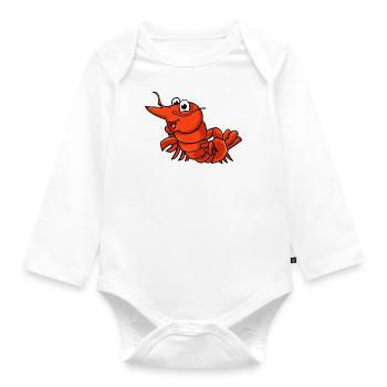 Hummer - Baby Bio-Langarm-Body - Weiß - Vorne
