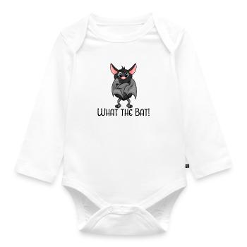 What the Bat - Bat Vampire Halloween - Body Bébé bio manches longues - blanc - Devant