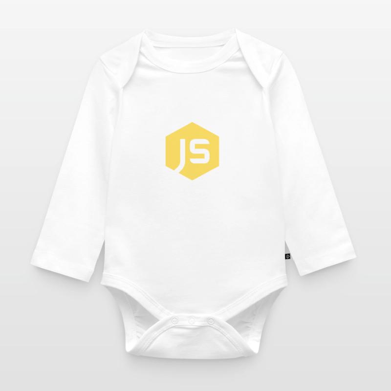 JavaScript-Programmierer Baby Bio-Langarm-Body