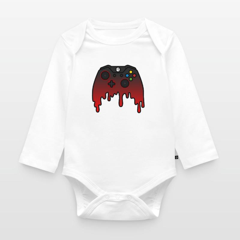 Doom Dripping Controller Baby Bio-Langarm-Body