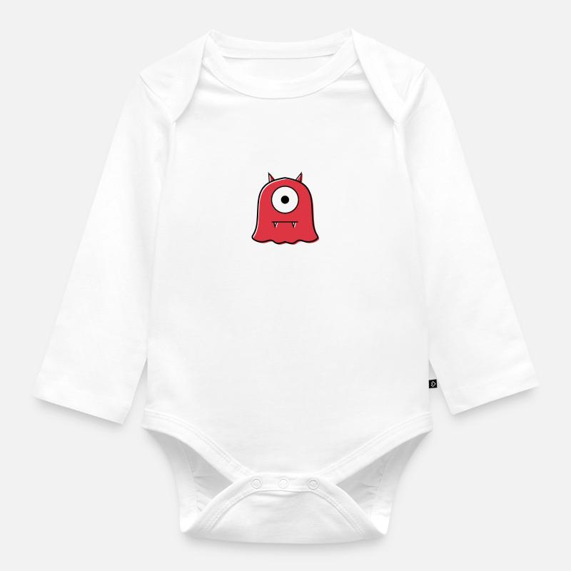 Teufel - Baby Bio-Langarm-Body - Weiß
