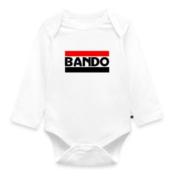 BANDO - Organic Longsleeve Baby Bodysuit - white - Front