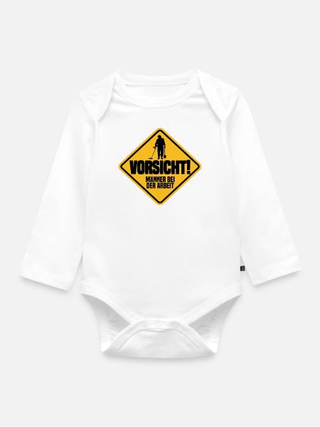 Sondengänger Sondler Sondeln Metallsonde Lustig - Baby Bio-Langarm-Body - Weiß