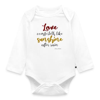 Shakespeares Satz - Baby Bio-Langarm-Body - Weiß - Vorne