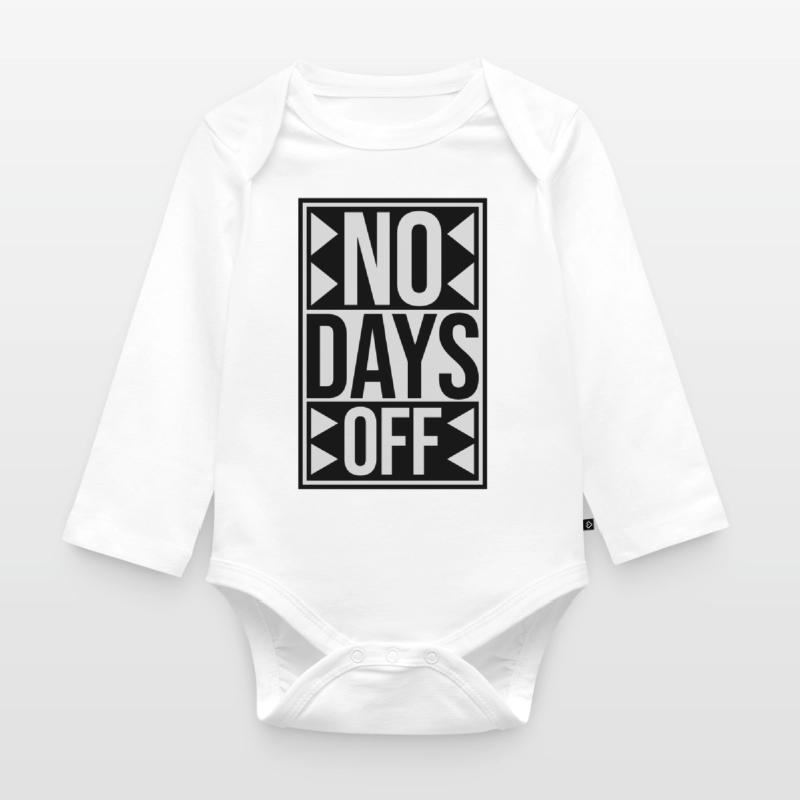 pas de jours de congé devis Body Bébé bio manches longues