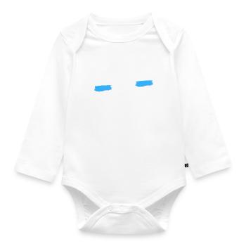 Football Allez racing club de Strasbourg - Body Bébé bio manches longues - blanc - Devant