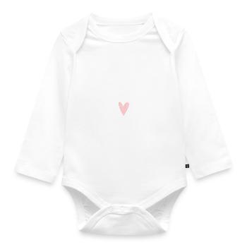 Tanten machen die Welt viel schöner / Beste Tante - Baby Bio-Langarm-Body - Weiß - Vorne