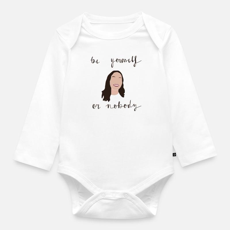 Yourself - Baby Bio-Langarm-Body - Weiß