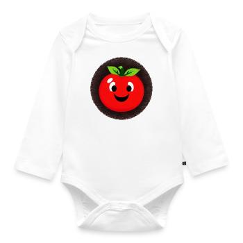 Tomate Comic Tomato Sweet Cartoon 6 - Body Bébé bio manches longues - blanc - Devant
