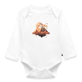 SURREAL - Organic Longsleeve Baby Bodysuit - white - Front