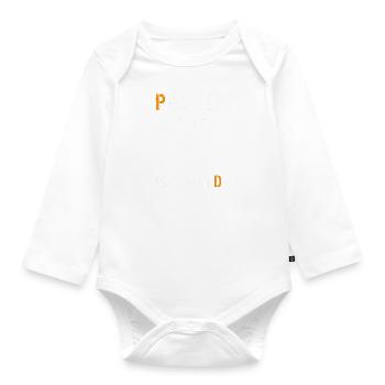 J Peux Pas J Ai Taekwondo - Body Bébé bio manches longues - blanc - Devant