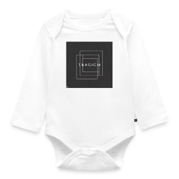 Timeless stem - Organic Longsleeve Baby Bodysuit - white - Front