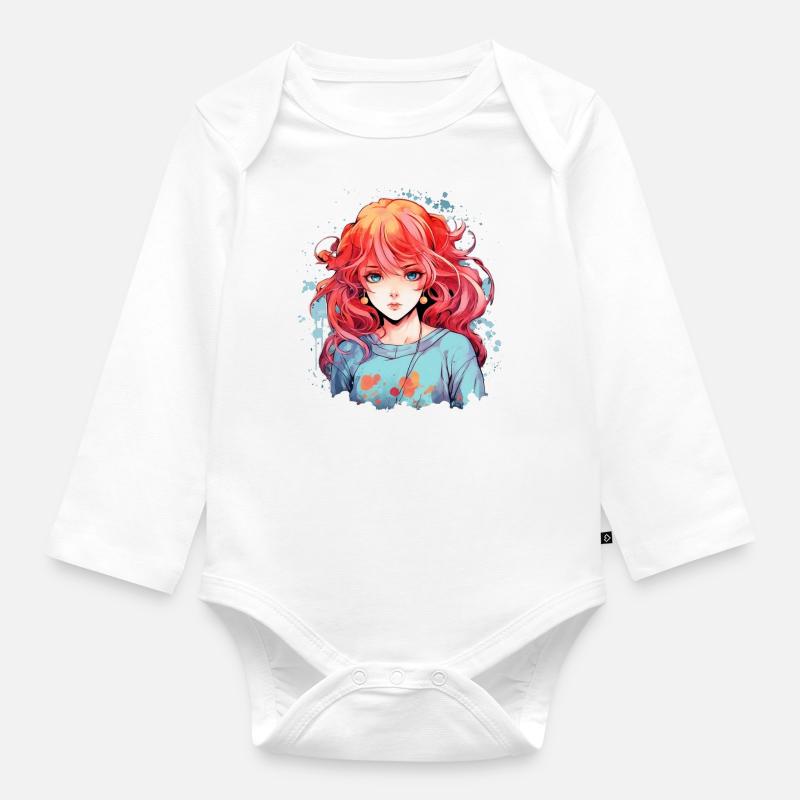 Why so Beautiful:) - Baby Bio-Langarm-Body - Weiß