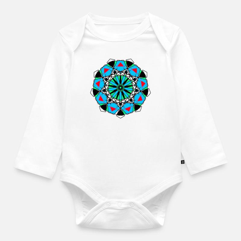 Modèle - Body Bébé bio manches longues - blanc