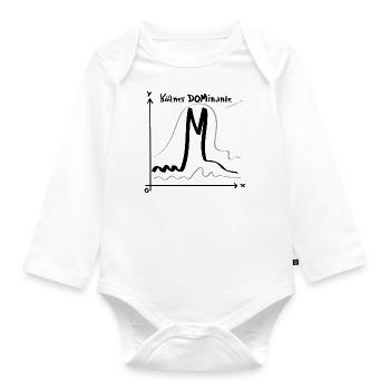 Kölner DOMinante (seit 2001) - Baby Bio-Langarm-Body - Weiß - Vorne