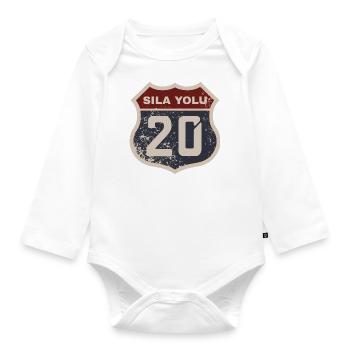 Denizli - Organic Longsleeve Baby Bodysuit - white - Front
