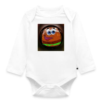 Funny Citizen - Organic Longsleeve Baby Bodysuit - white - Front