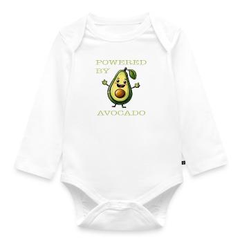 powered by avocado - BIO - Mode - Organic Longsleeve Baby Bodysuit - white - Front