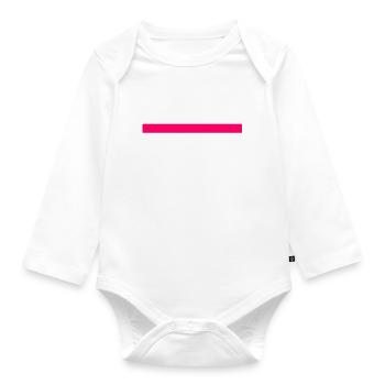 Abitur 2024 - Baby Bio-Langarm-Body - Weiß - Vorne