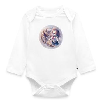 Otro Mundo - Body orgánico de manga larga para bebé - blanco - delante