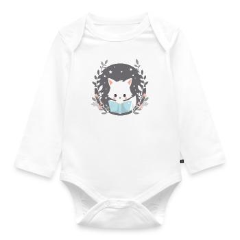 Weiser Fuchs - Baby Bio-Langarm-Body - Weiß - Vorne