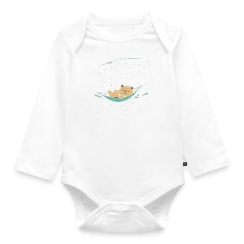 Biologiquement optimisé pour la sieste - Femme - Body Bébé bio manches longues - blanc - Devant