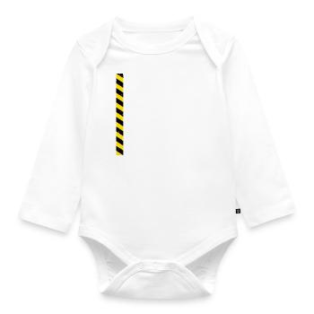 C’est drôle que je sois la raison des réunions de sécurité au travail - Body Bébé bio manches longues - blanc - Devant