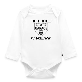 Garage - Organic Longsleeve Baby Bodysuit - white - Front