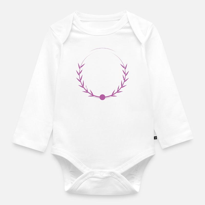 Idée cadeau incarnant la grâce Grace citations - Body Bébé bio manches longues - blanc