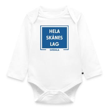 Toute l’équipe de Skåne Svedala Malmö - Body Bébé bio manches longues - blanc - Devant