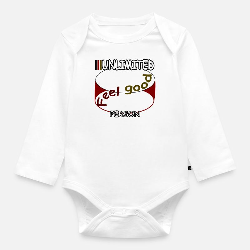 Se sentir bien - Body Bébé bio manches longues - blanc