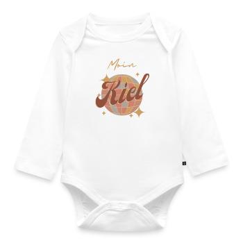 Moin Kiel - Organic Longsleeve Baby Bodysuit - white - Front