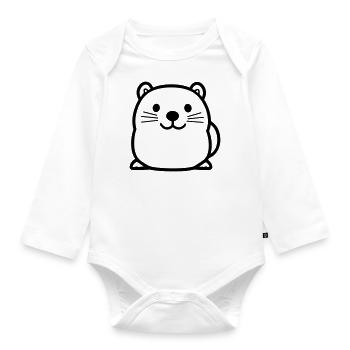 Marmot - Organic Longsleeve Baby Bodysuit - white - Front