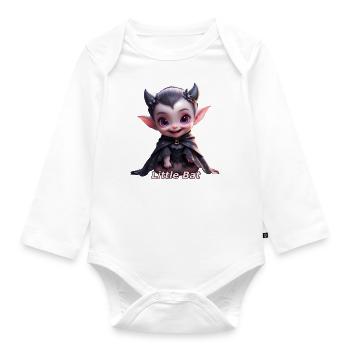 Chauve-souris - Body Bébé bio manches longues - blanc - Devant