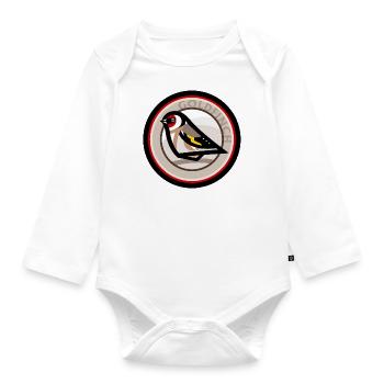 Goldfinch - Organic Longsleeve Baby Bodysuit - white - Front
