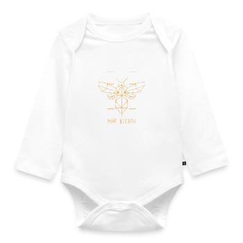 Save the B´s - Baby Bio-Langarm-Body - Weiß - Vorne