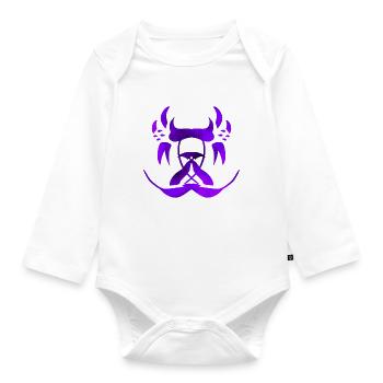 Summer style deluxe - Organic Longsleeve Baby Bodysuit - white - Front