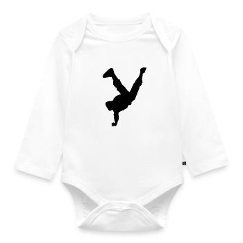 ImgNation - Organic Longsleeve Baby Bodysuit - white - Front