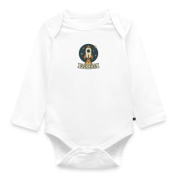 Succès - Le succès n’est pas une coïncidence - Body Bébé bio manches longues - blanc - Devant