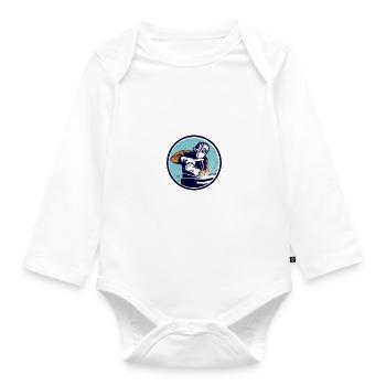 Welder - Organic Longsleeve Baby Bodysuit - white - Front