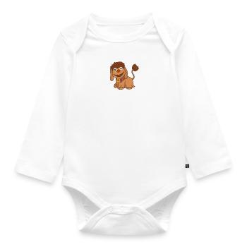 Moppi 2024 - Baby Bio-Langarm-Body - Weiß - Vorne